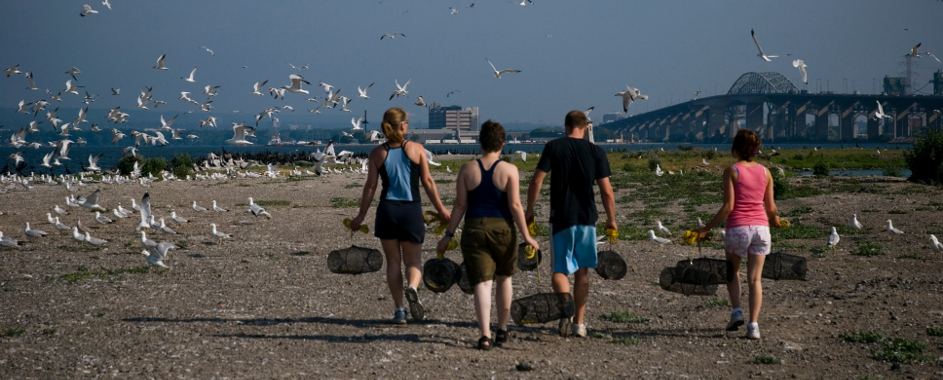 Field work: Lake Ontario