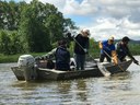 In the summer of 2017, Sherry joined the RBG team to electrofish for our wastewater fish community project.