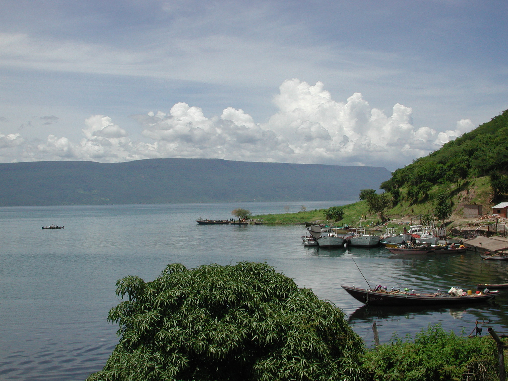 Lake and Boats