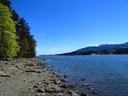 Ladysmith Inlet high tide