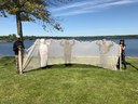 We taught a grade seven class how to seine in Bayfront Park!